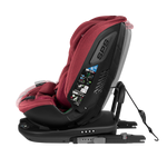 i-Size convertible car seat product view 6 Lionelo Bastiaan RWF i-Size Red Burgundy