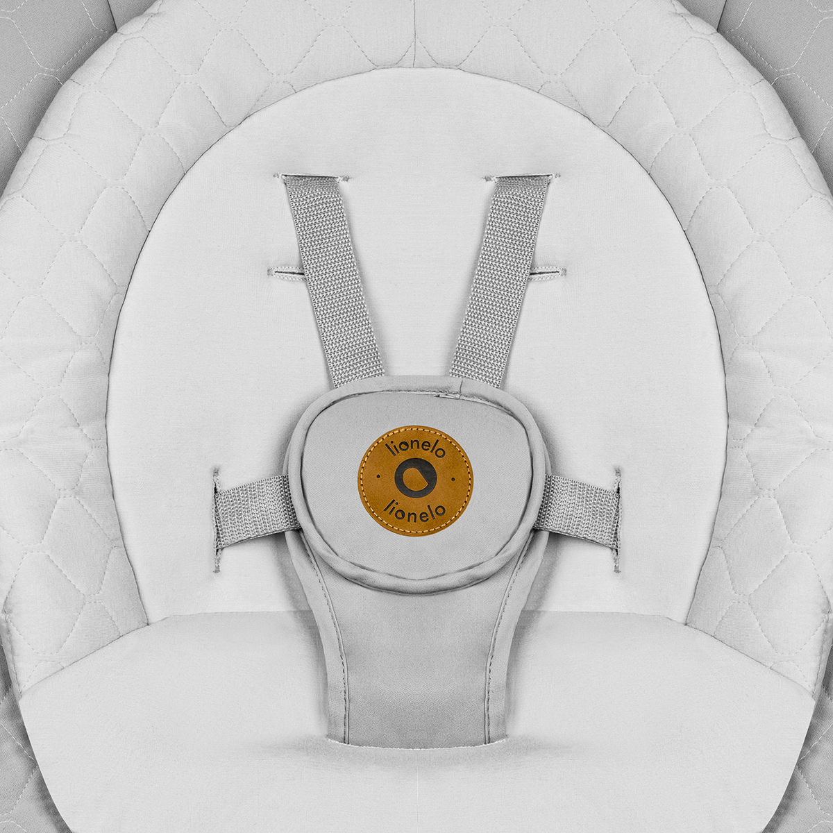 baby bouncer or rocker product view 5 Lionelo Bella Grey Concrete