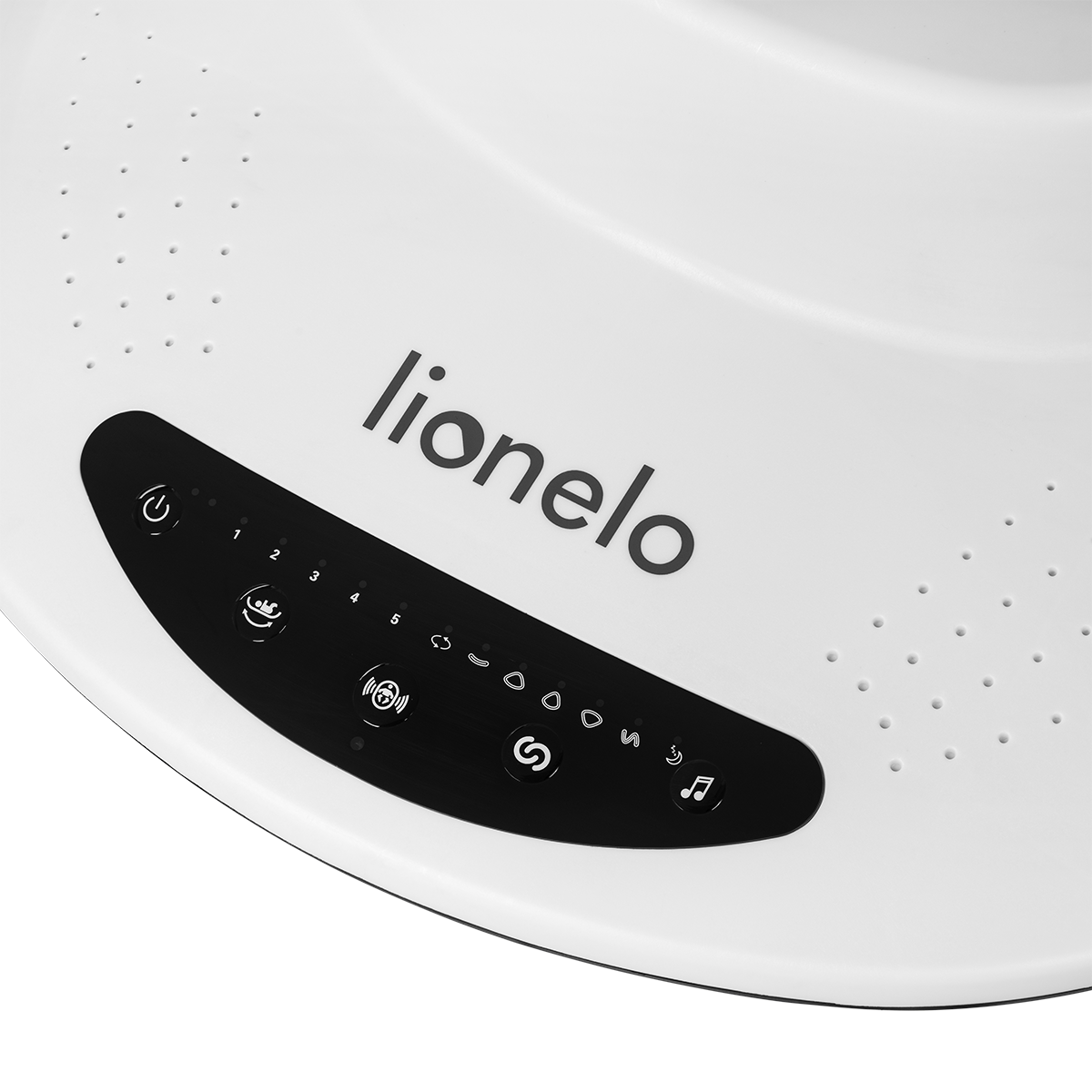 baby bouncer or rocker product view 7 Lionelo Bella Grey Concrete