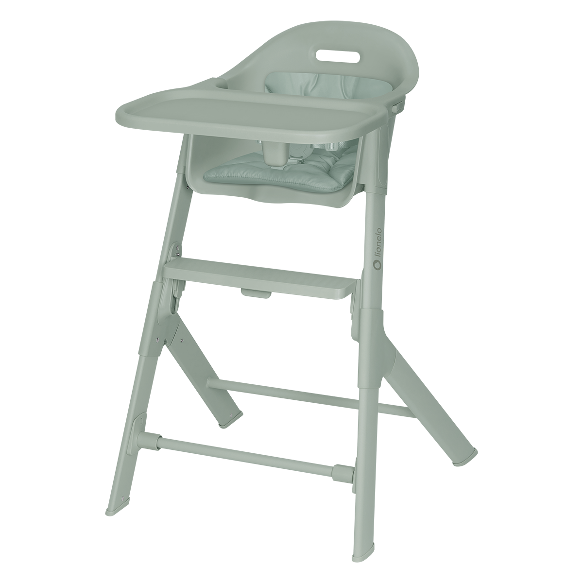 high chair product view 2 Lionelo Beny Beny Green Sage