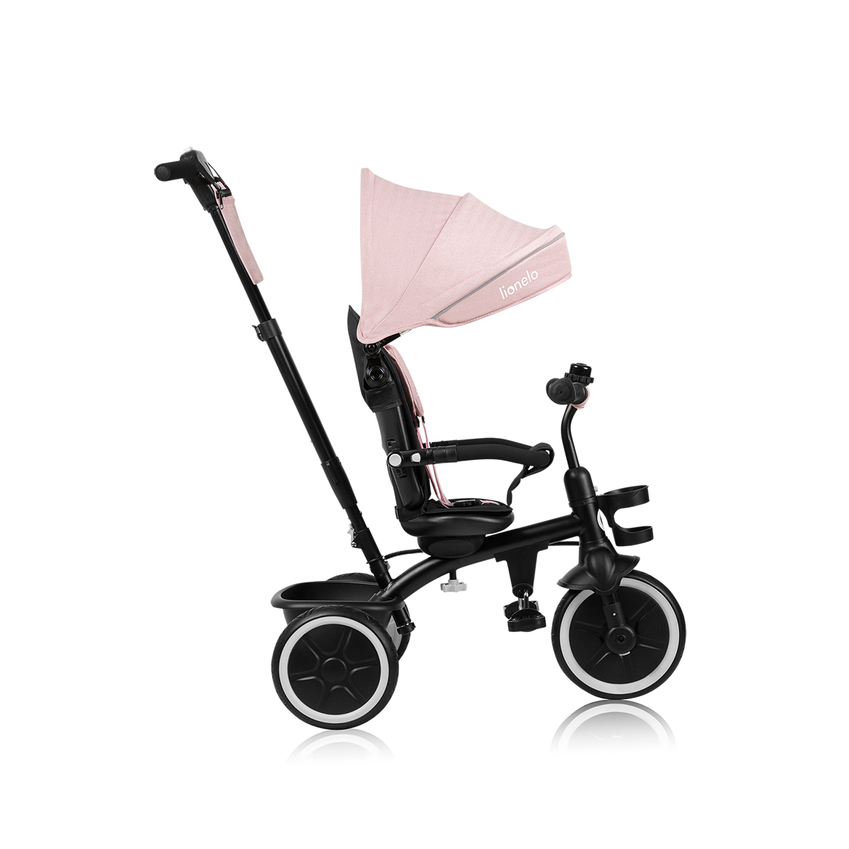 ride-on toy product view 2 Lionelo Berry Pink Rose