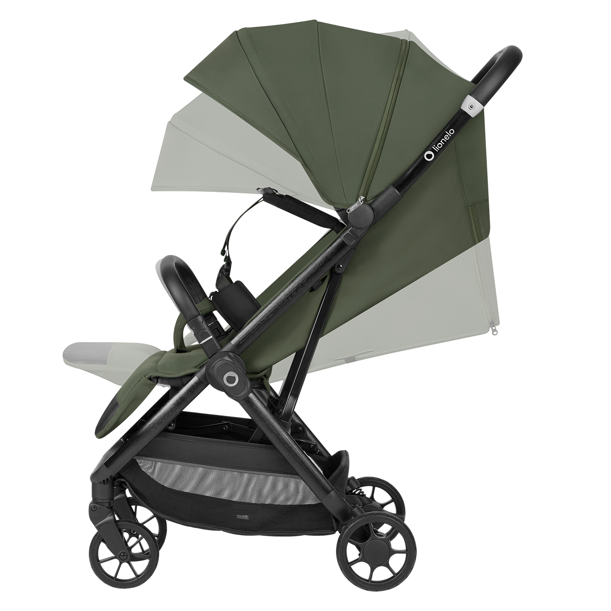 baby stroller product view 3 Lionelo Bess Green Forest