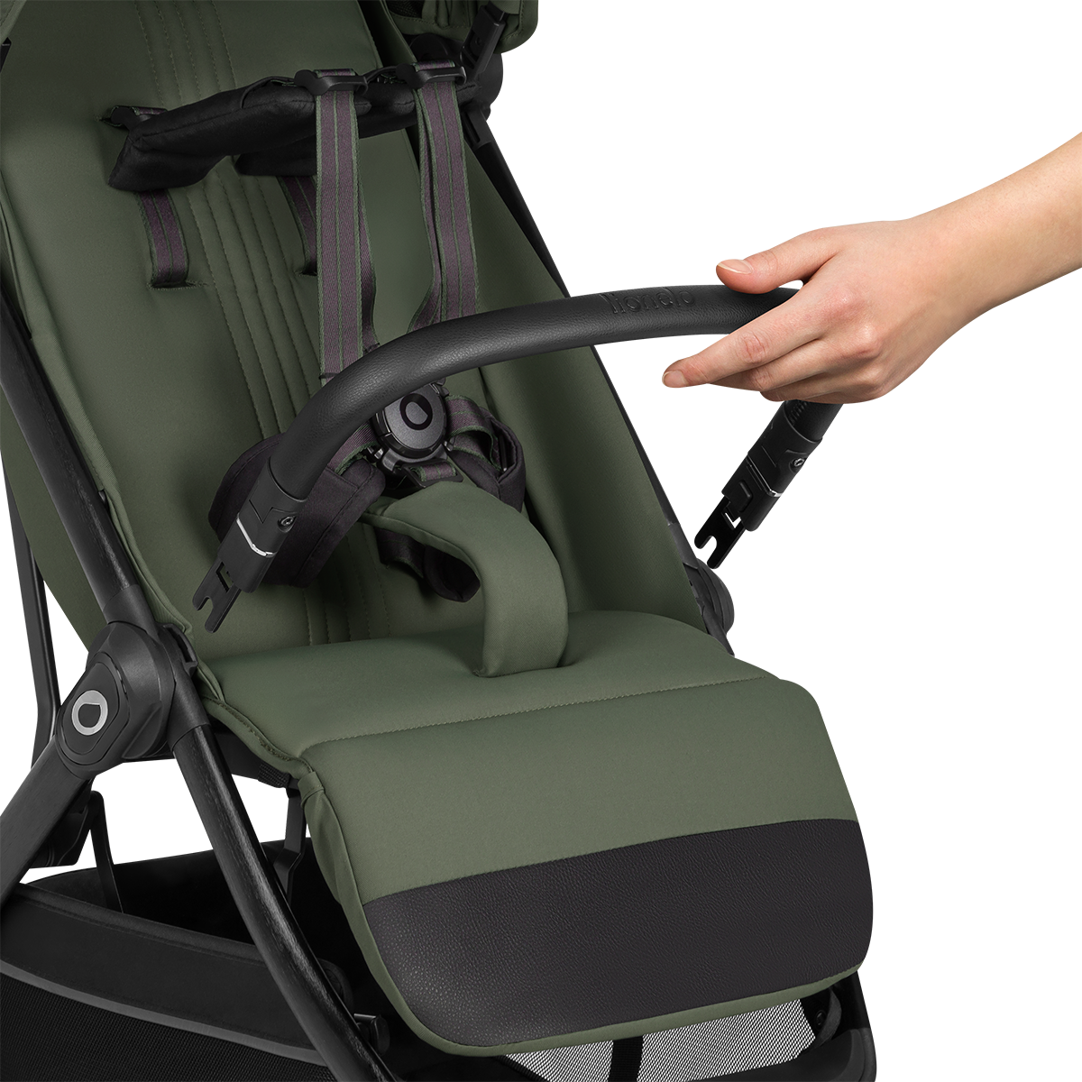baby stroller product view 5 Lionelo Bess Green Forest