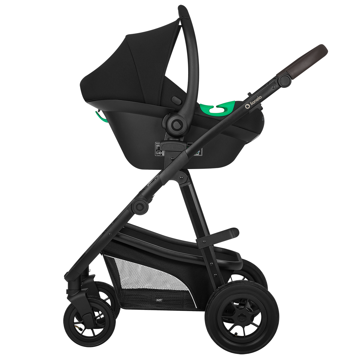 3-in-1 stroller product view 4 Lionelo Bianka 3-in-1 Beige Sand
