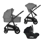 3-in-1 stroller with carrycot, stroller seat and car seat Lionelo Bianka 3-in-1 Grey Stone