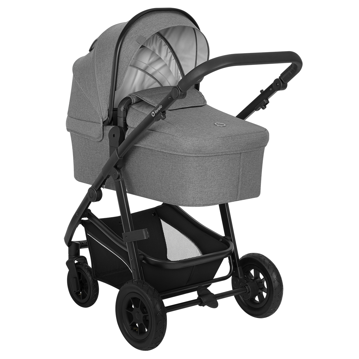 3-in-1 stroller product view 3 Lionelo Bianka 3-in-1 Grey Stone
