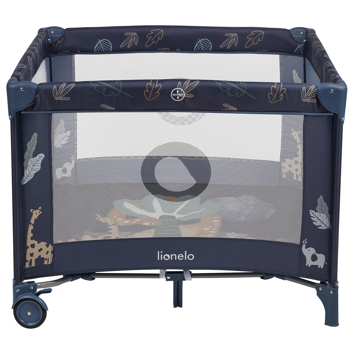 baby playpen Lionelo Bonnie Blue Navy