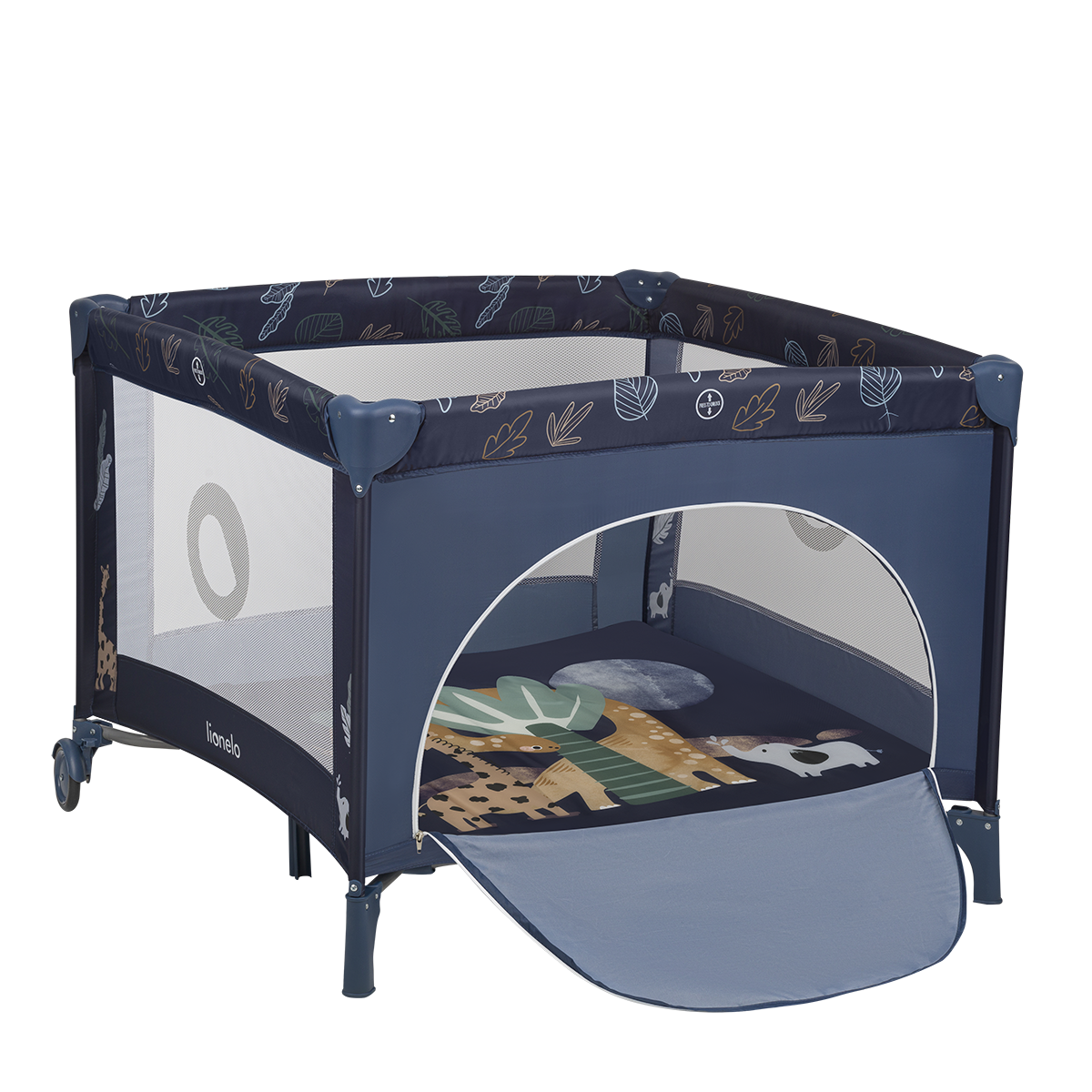 baby playpen product view 2 Lionelo Bonnie Blue Navy
