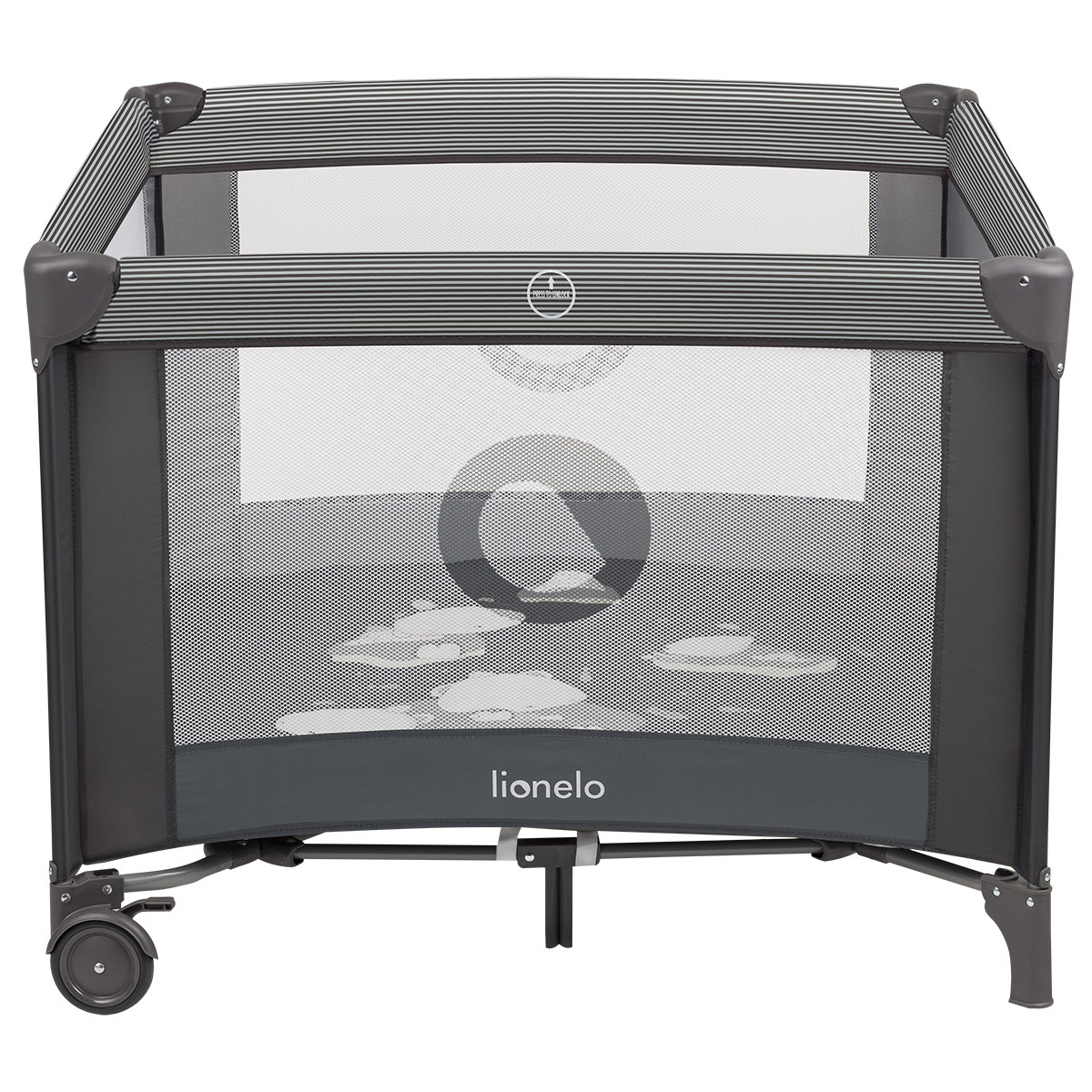 baby playpen Lionelo Bonnie Grey Scandi