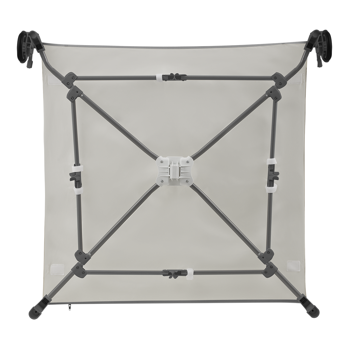 baby playpen product view 4 Lionelo Bonnie Grey Stone