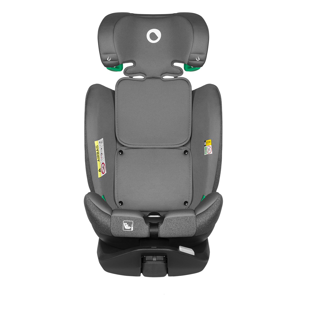 i-Size convertible car seat product view 3 Lionelo Braam i-Size Grey Stone