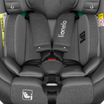 i-Size convertible car seat product view 6 Lionelo Braam i-Size Grey Stone