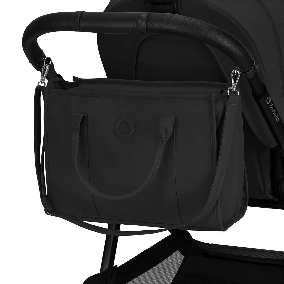 2-in-1 stroller product view 5 Lionelo Carmine 2-in-1 Black Onyx
