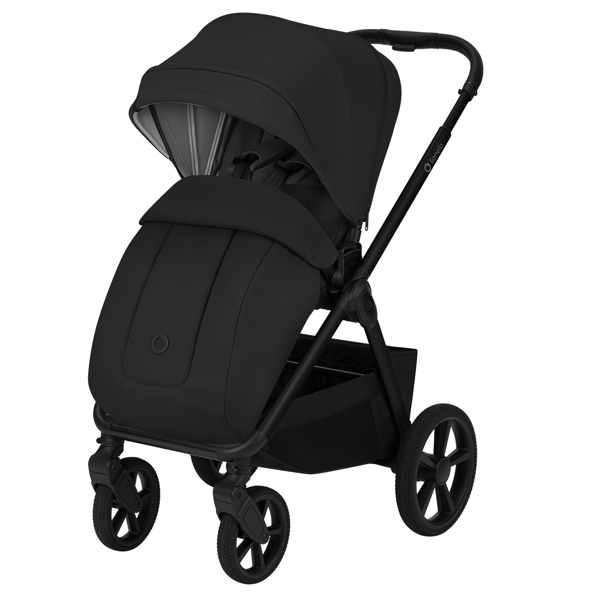 2-in-1 stroller product view 7 Lionelo Carmine 2-in-1 Black Onyx