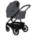 2-in-1 stroller with carrycot and stroller seat Lionelo Carmine 2-in-1 Grey Stone