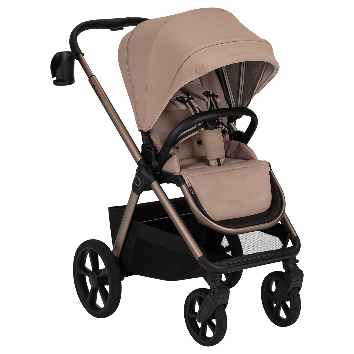 3-in-1 stroller product view 3 Lionelo Carmine 3-in-1 Beige Sand
