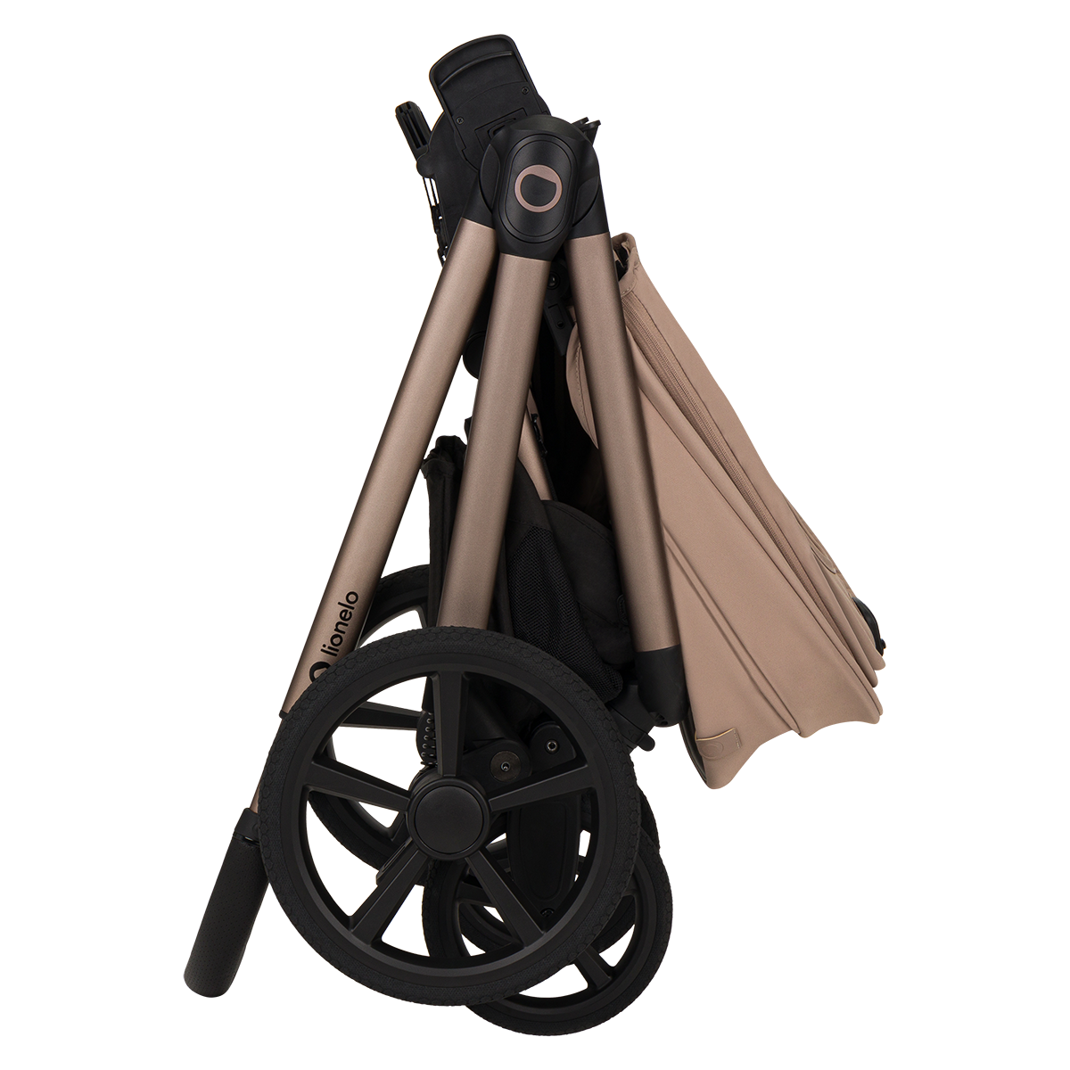 3-in-1 stroller product view 10 Lionelo Carmine 3-in-1 Beige Sand