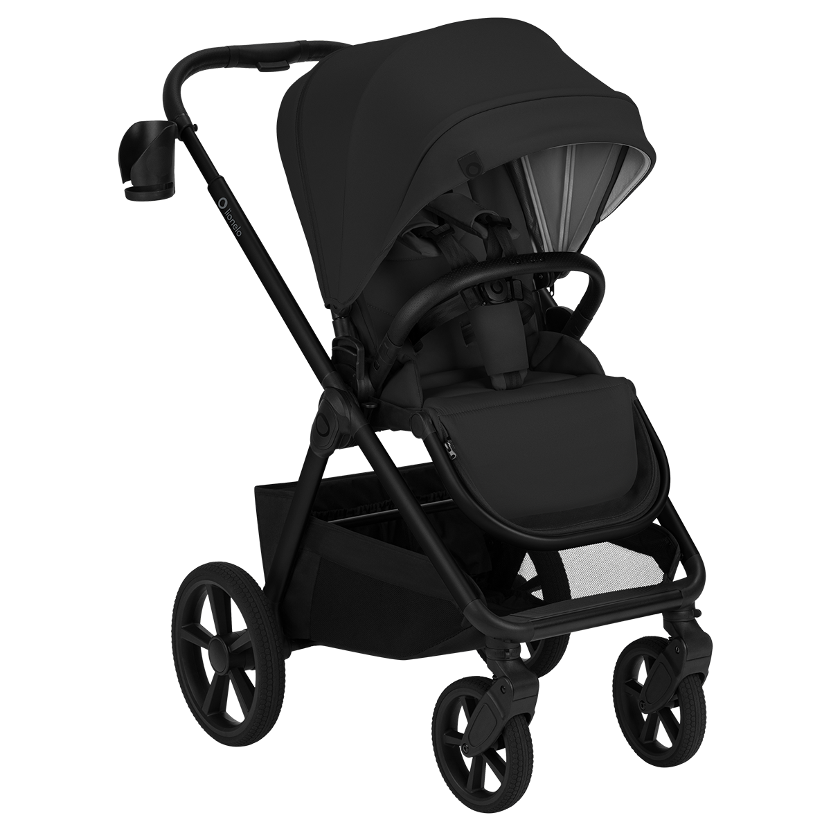 3-in-1 stroller product view 2 Lionelo Carmine 3-in-1 Black Onyx