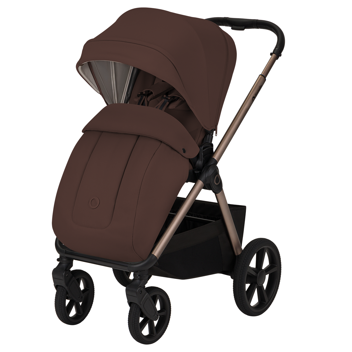 3-in-1 stroller product view 7 Lionelo Carmine 3-in-1 Brown Chocolate
