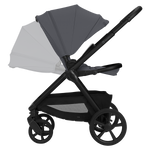 3-in-1 stroller product view 6 Lionelo Carmine 3-in-1 Grey Stone