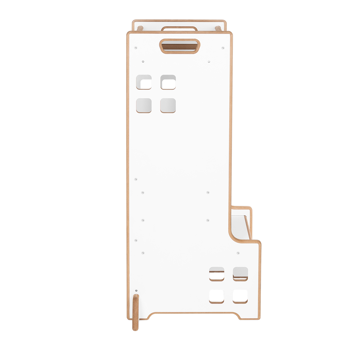 high chair product view 3 Lionelo Cass White