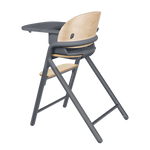 high chair product view 5 Lionelo Celia Grey Wood