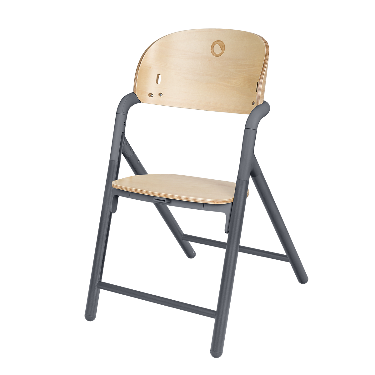 high chair product view 7 Lionelo Celia Grey Wood