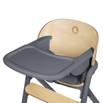 high chair product view 8 Lionelo Celia Grey Wood