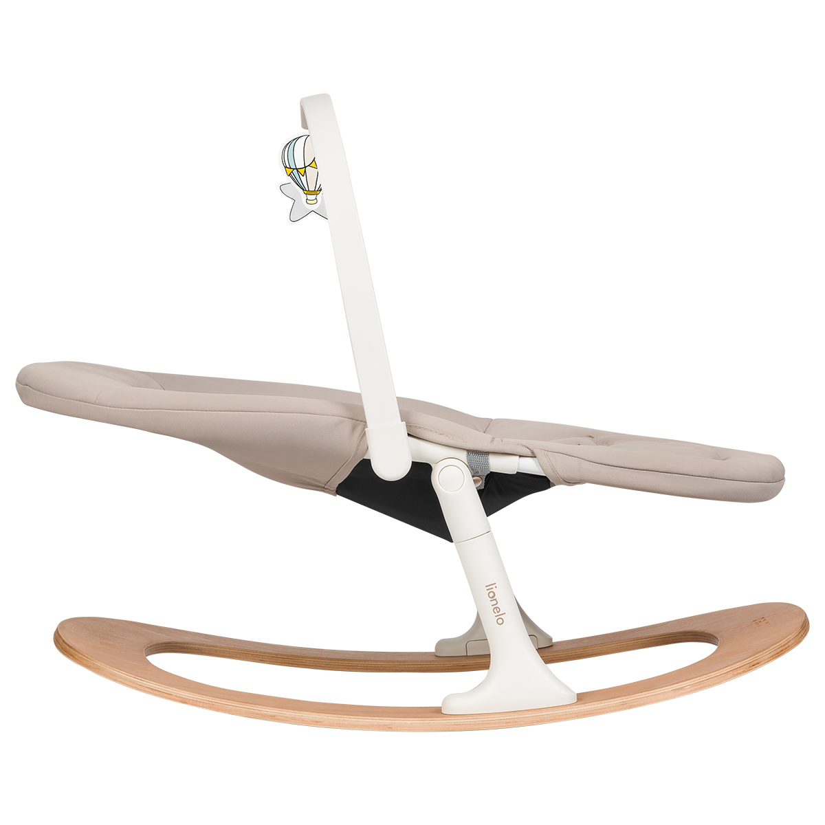 baby bouncer or rocker product view 3 Lionelo Celia Rocker Natural Wood