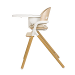 high chair Lionelo Celia White Natural Wood