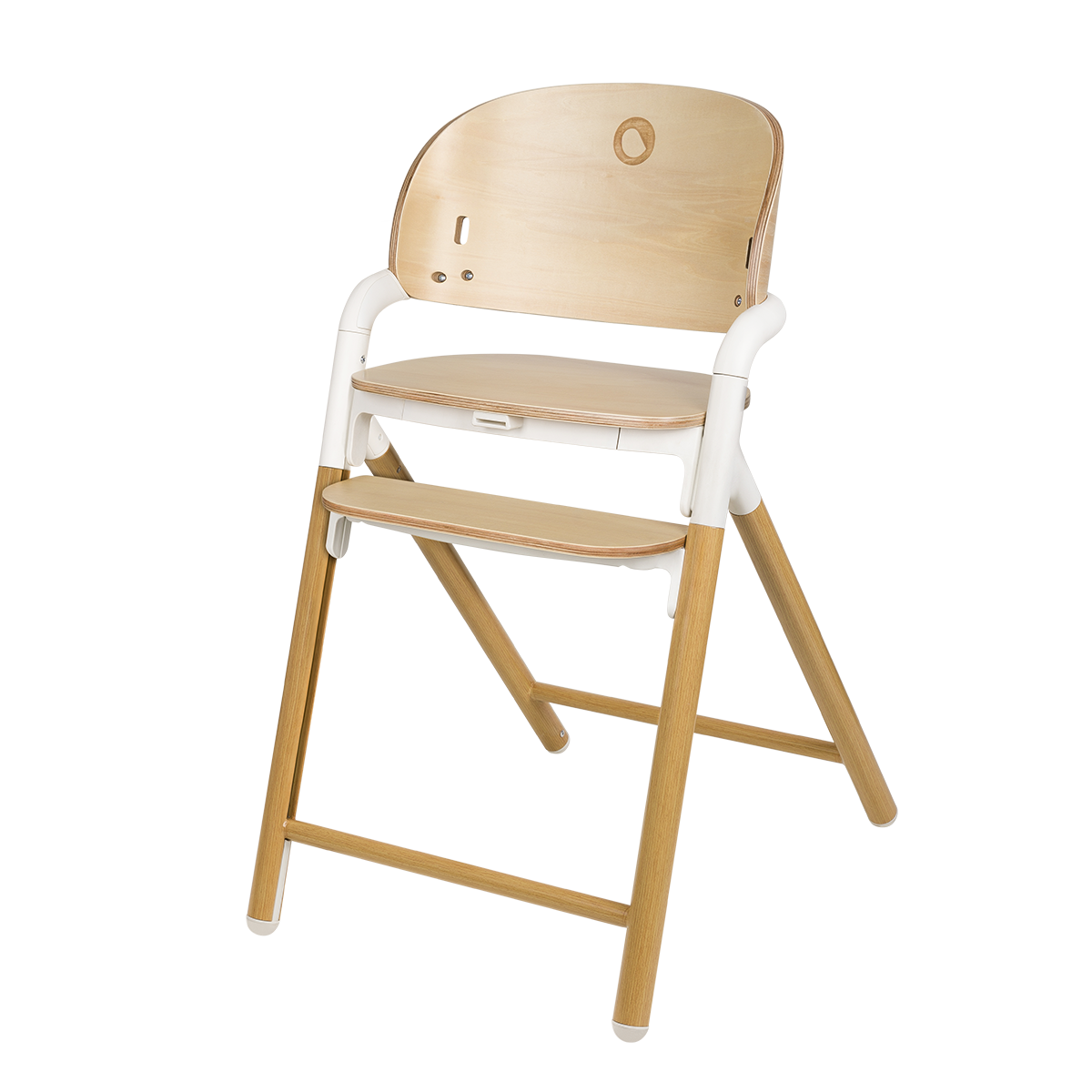 high chair product view 6 Lionelo Celia White Natural Wood