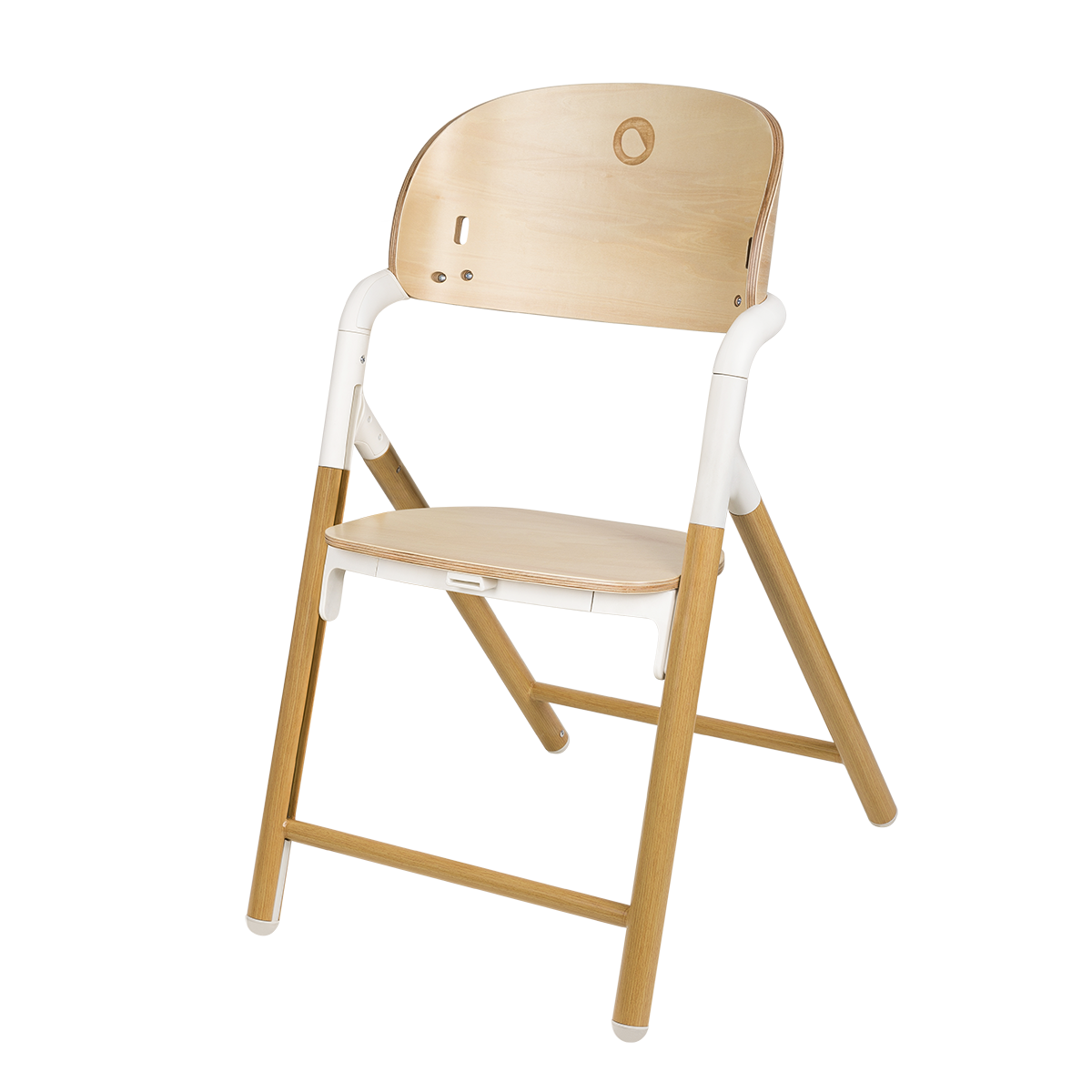 high chair product view 7 Lionelo Celia White Natural Wood