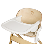 high chair product view 8 Lionelo Celia White Natural Wood