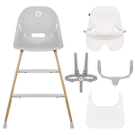 high chair product view 8 Lionelo Dalia Grey Stone Natural