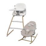 high chair Lionelo Dalia Set Grey Stone Natural