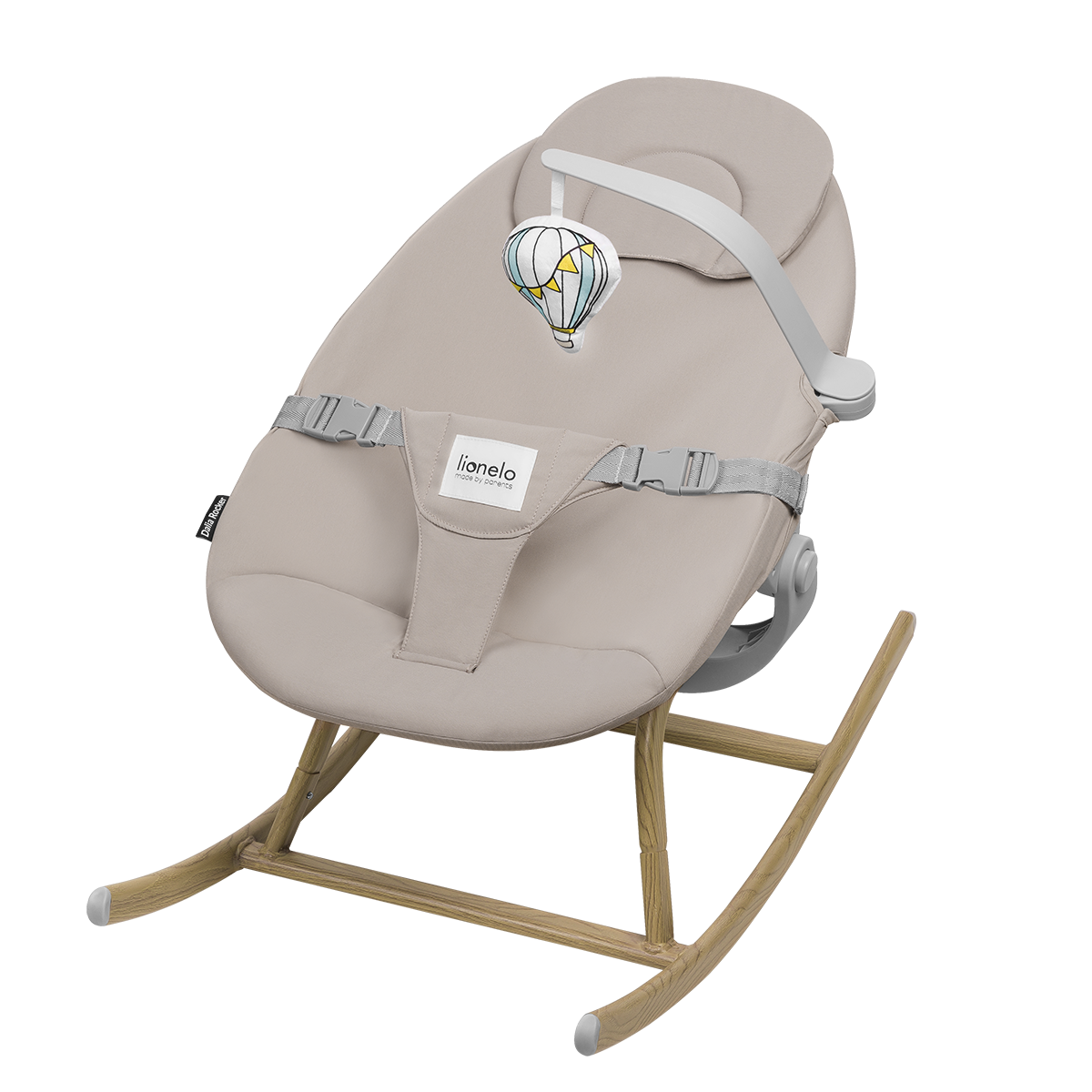 high chair product view 6 Lionelo Dalia Set Grey Stone Natural