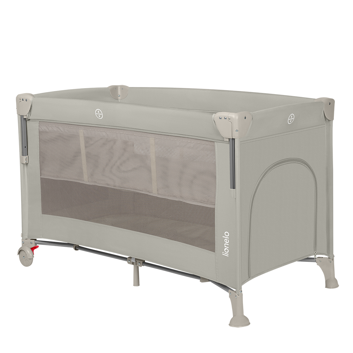 bedside crib Lionelo Ellen Beige Sand