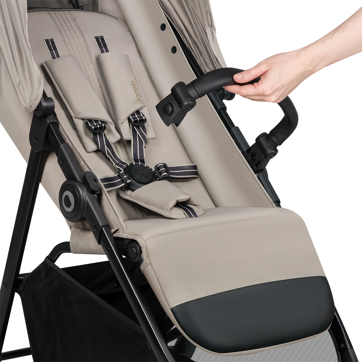baby stroller product view 7 Lionelo Emerald Beige Sand