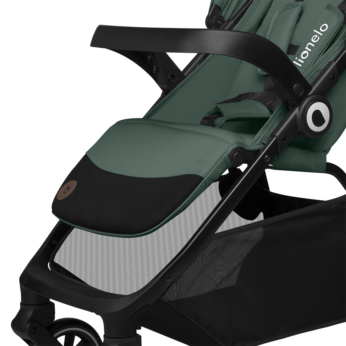 baby stroller product view 7 Lionelo Emma One Green Forest
