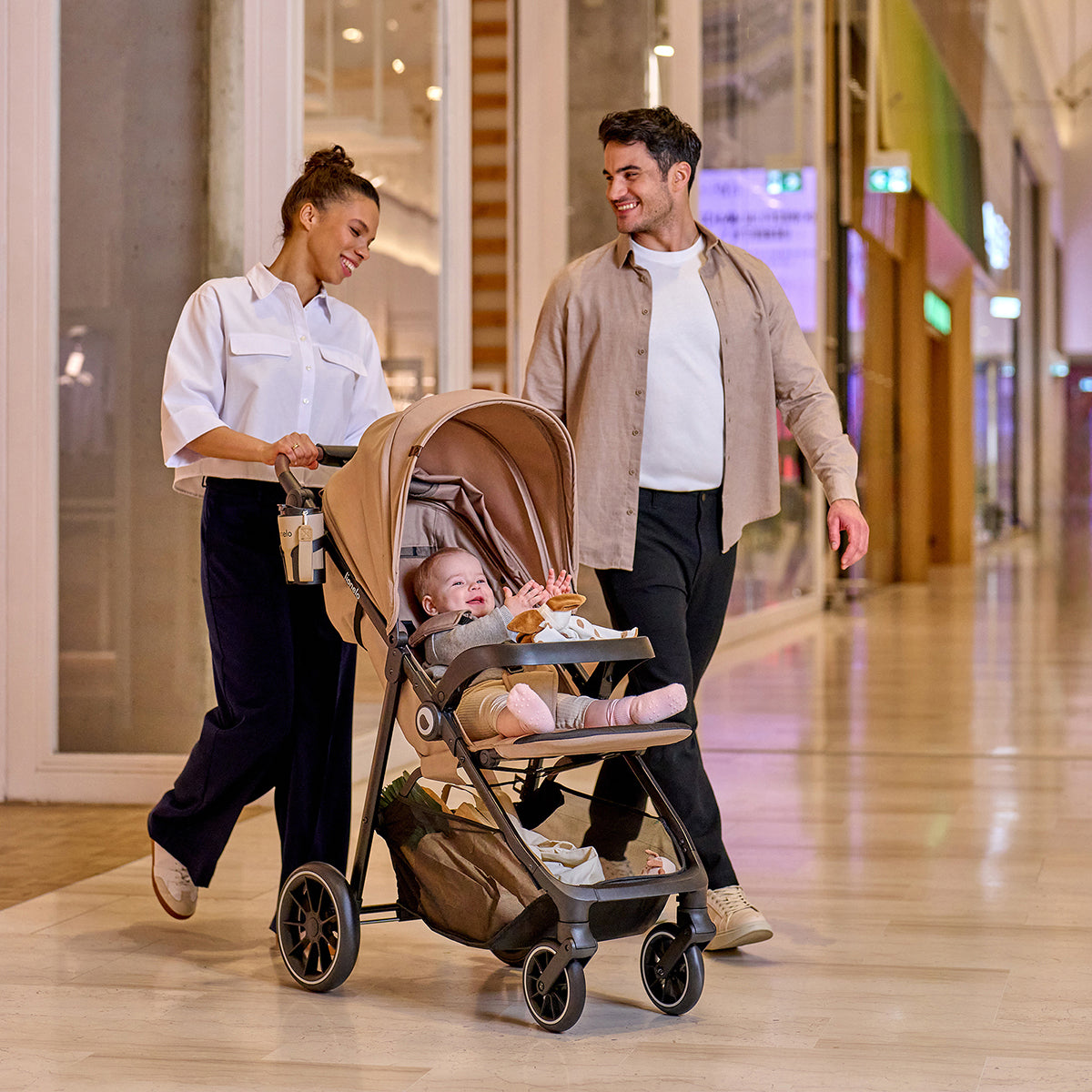 baby stroller product view 2 Lionelo Emma One Grey Stone