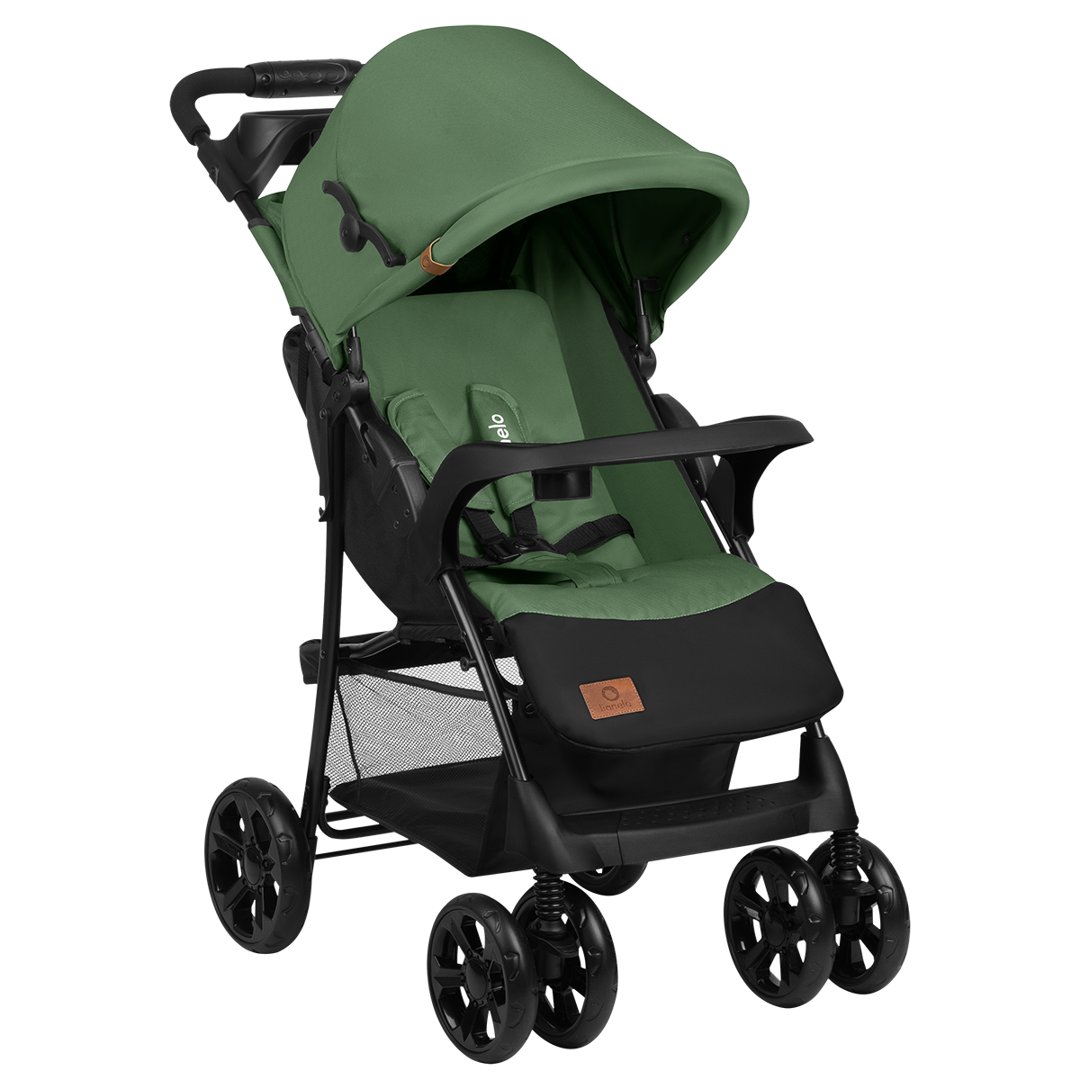 baby stroller product view 3 Lionelo Emma Plus Green Emerald