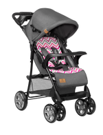 baby stroller product view 3 Lionelo Emma Plus Pink Scandi