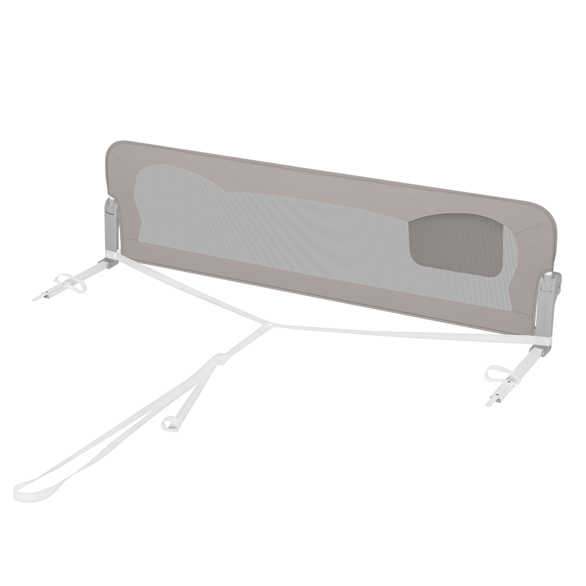 bed safety rail product view 5 Lionelo Eva Grey Melange