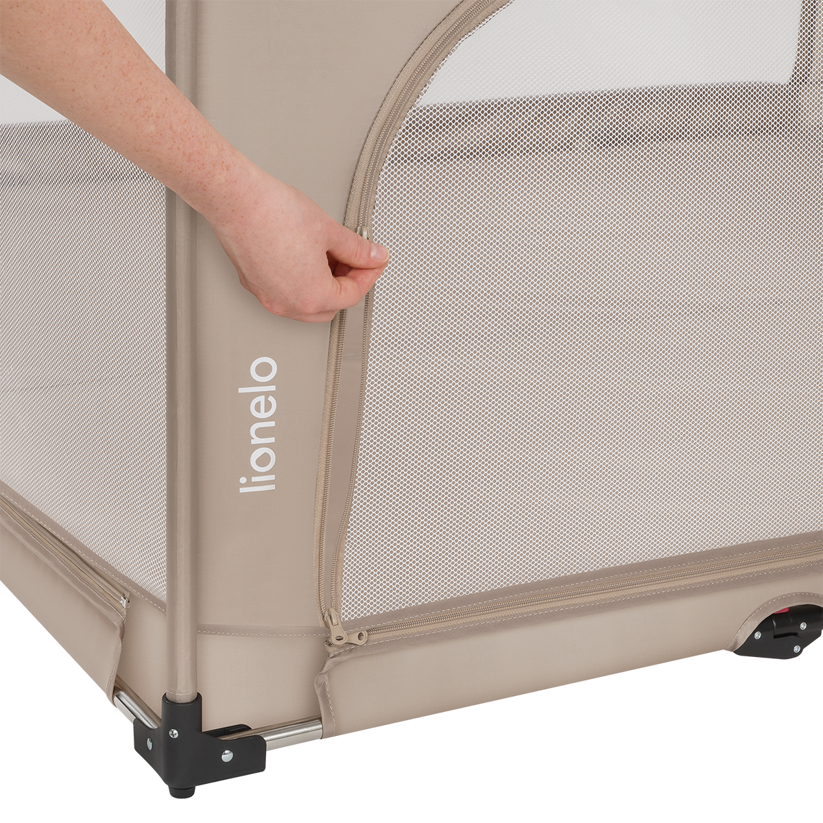 baby playpen product view 5 Lionelo Florence XL Easy Fold Beige Sand