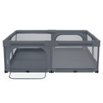 baby playpen product view 2 Lionelo Florence XL Easy Fold Grey Stone