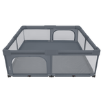 baby playpen product view 3 Lionelo Florence XL Easy Fold Grey Stone