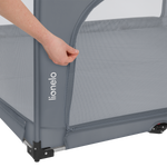 baby playpen product view 5 Lionelo Florence XL Easy Fold Grey Stone