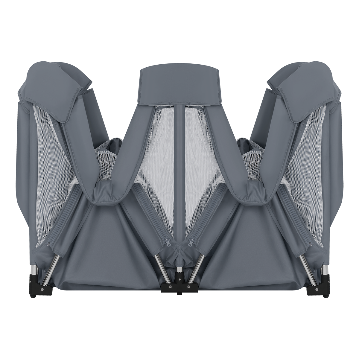 baby playpen product view 7 Lionelo Florence XL Easy Fold Grey Stone