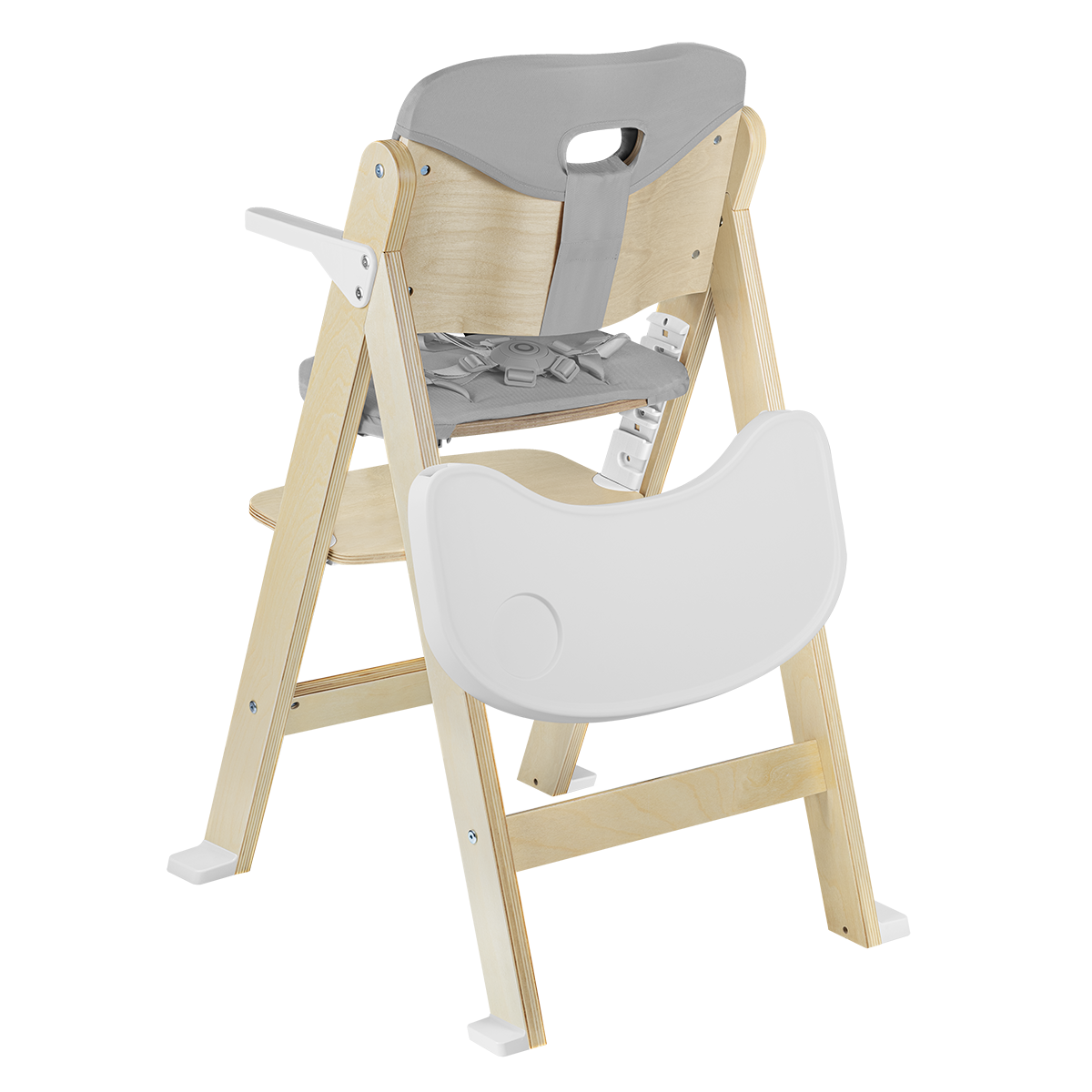 high chair product view 7 Lionelo Floris White Natural