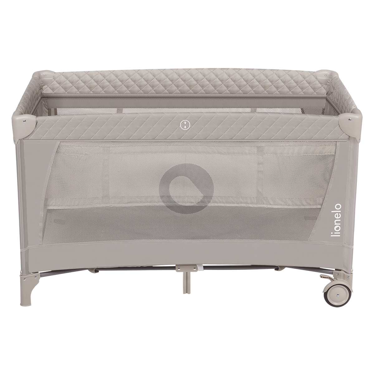 travel cot product view 4 Lionelo Flower Cappuccino